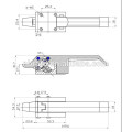 Stainless Steel Oven Door Handle Lock